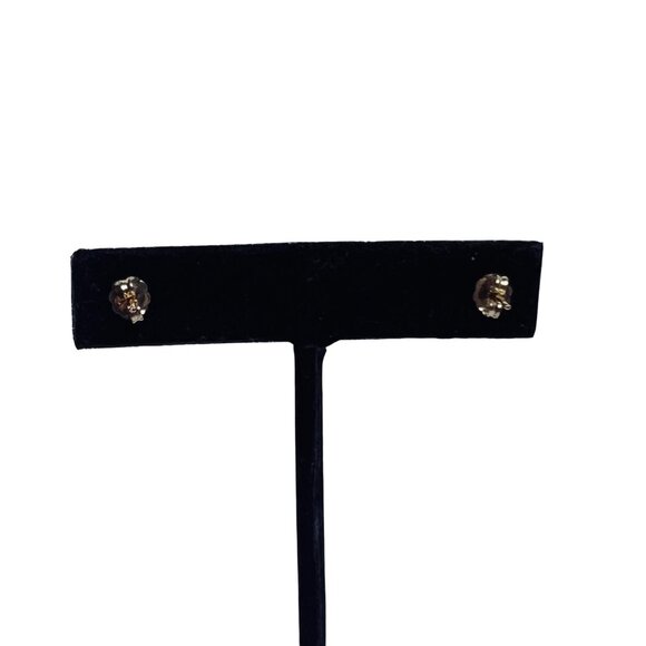 Honora 14k Gold And Chocolate Freshwater Pearl Pierced Stud Earrings (5983) - Picture 4 of 6